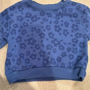 Blue cozy sweatshirt